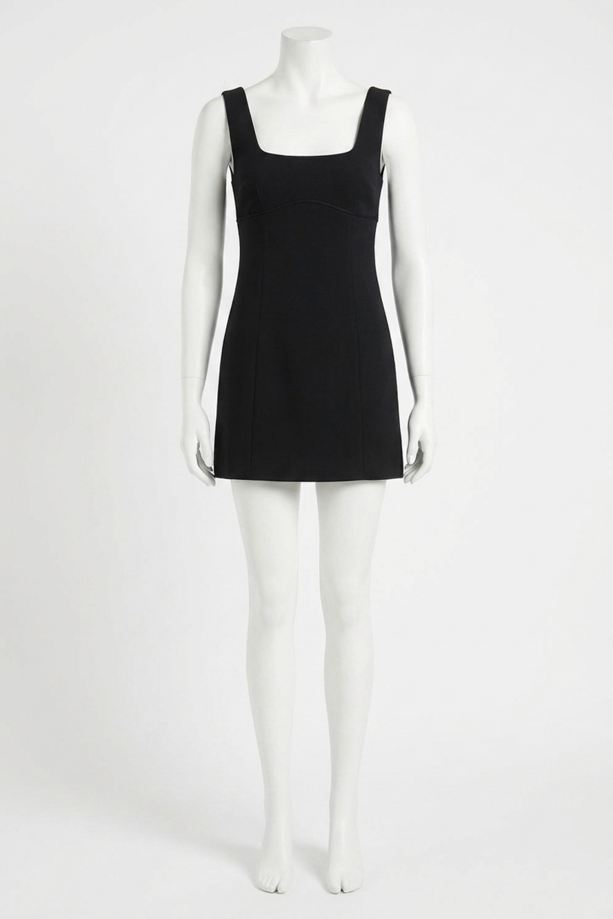 NEW BEC + BRIDGE deon mini dress in black